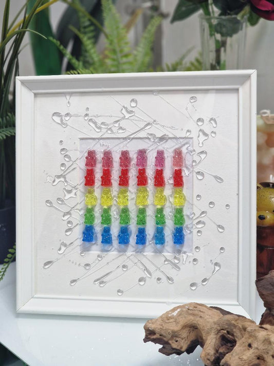 Resin Gummy Bear Wall Art