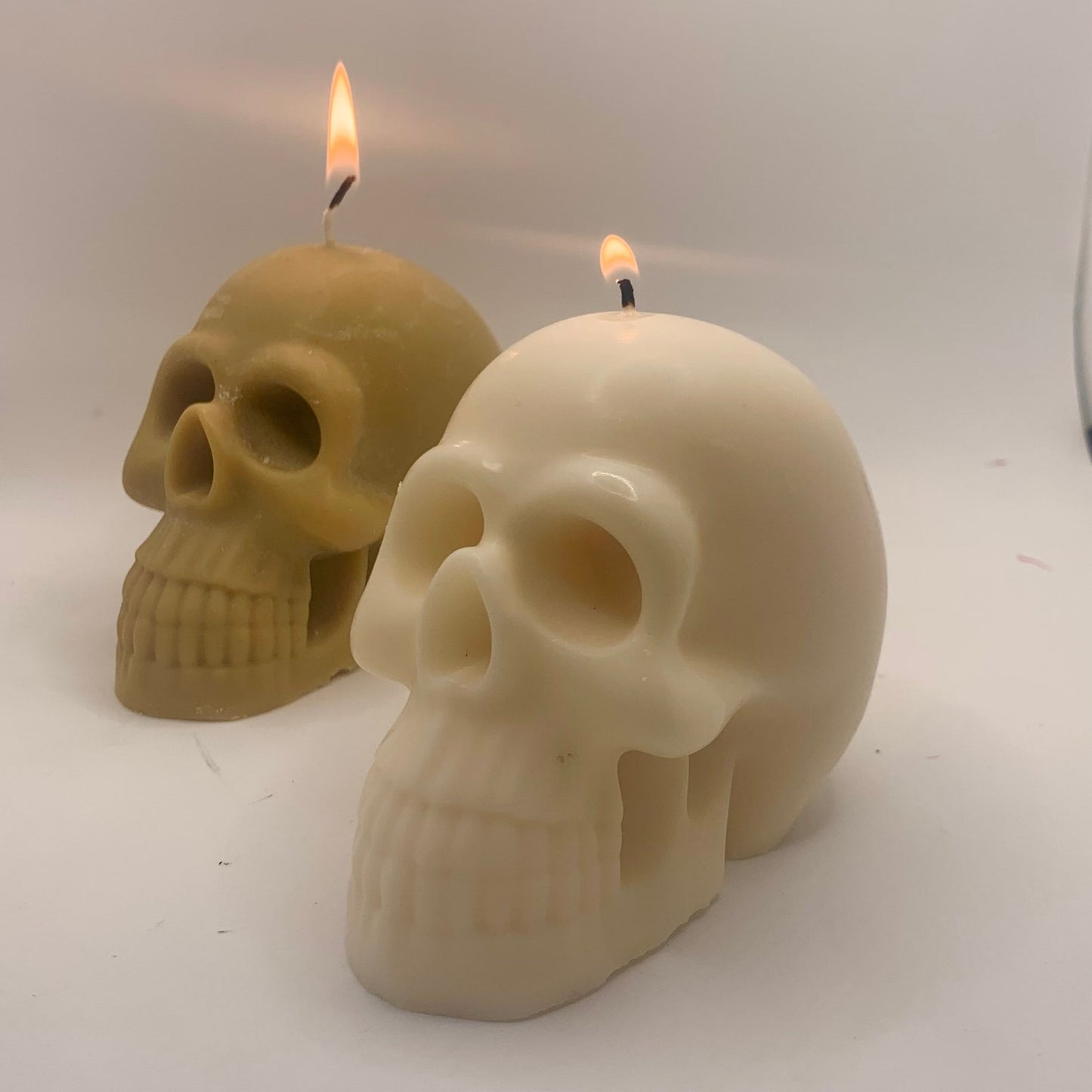 Human Skull Candles