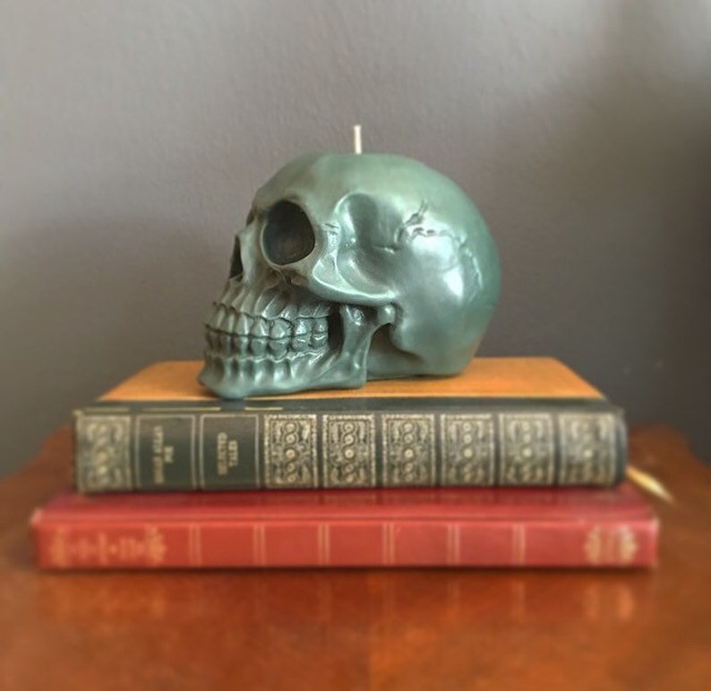 Human Skull Candles