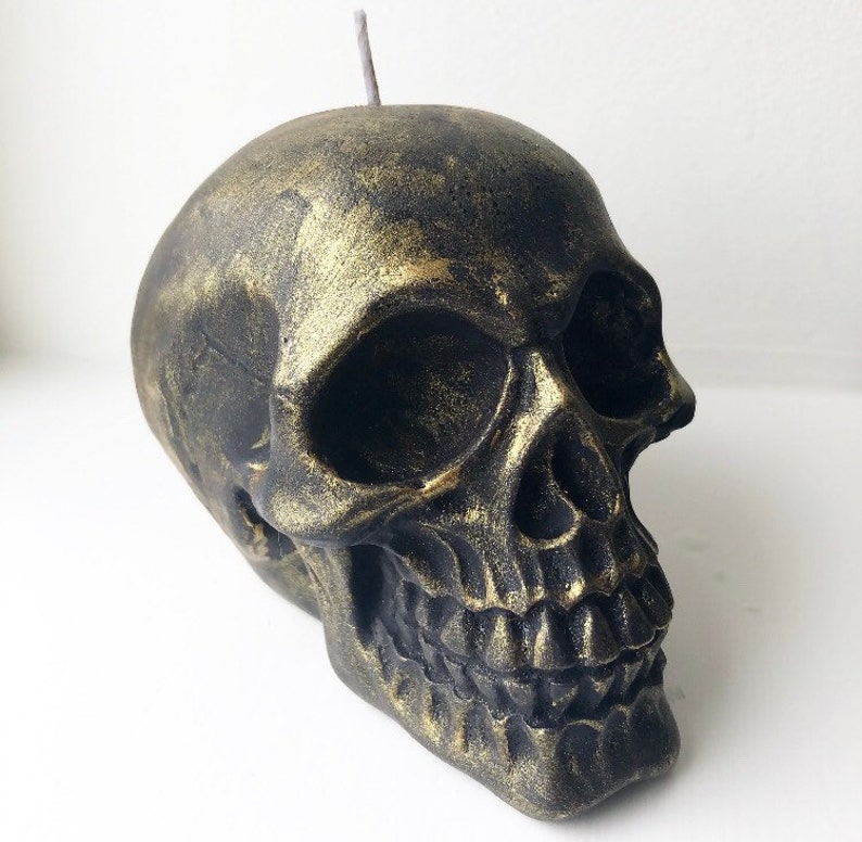 Human Skull Candles