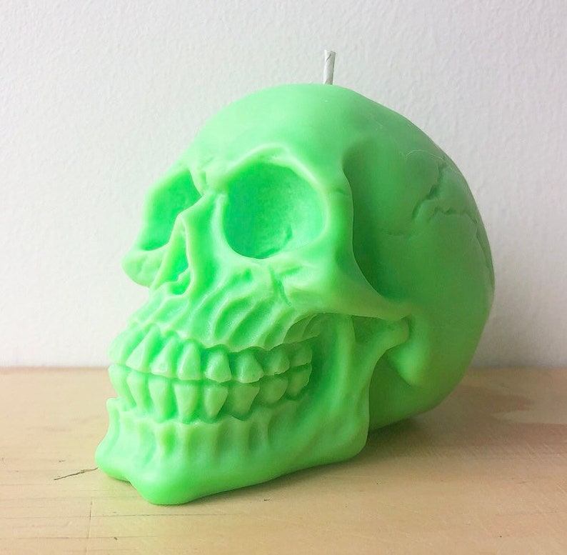 Human Skull Candles