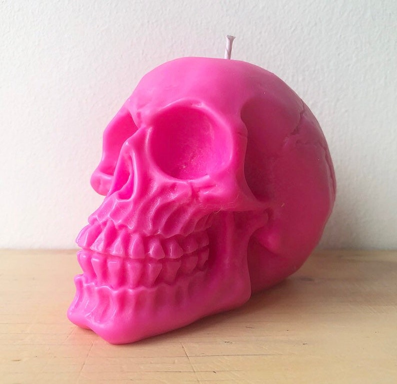 Human Skull Candles