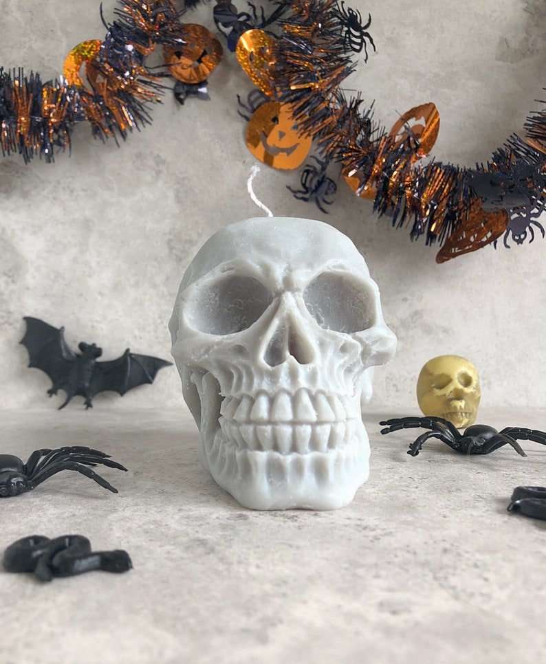 Human Skull Candles