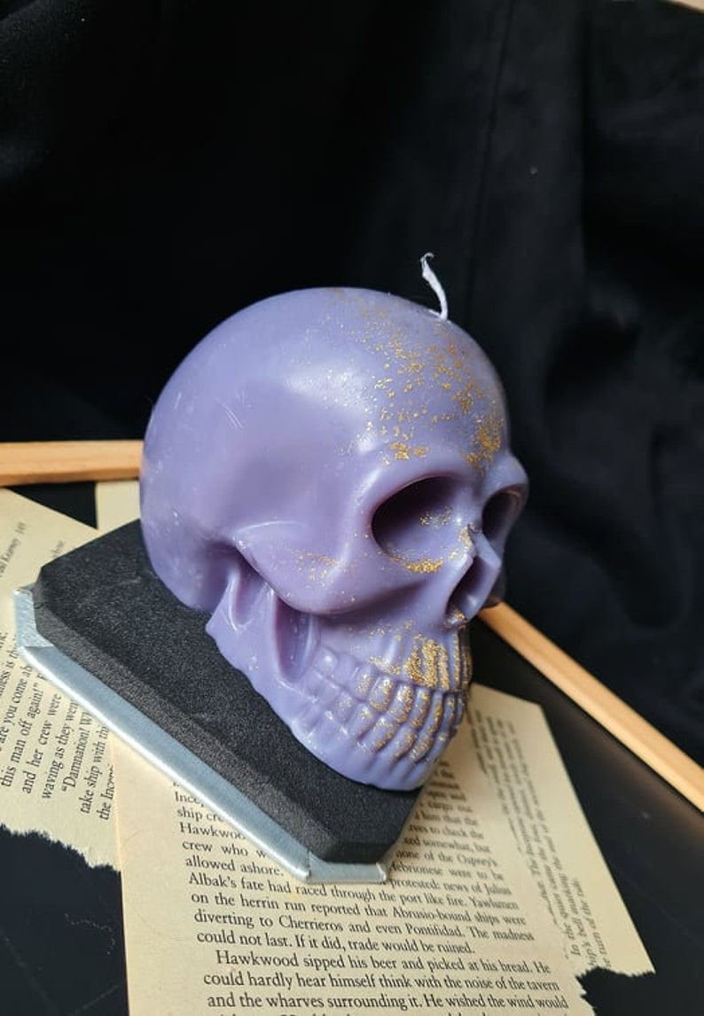 Human Skull Candles