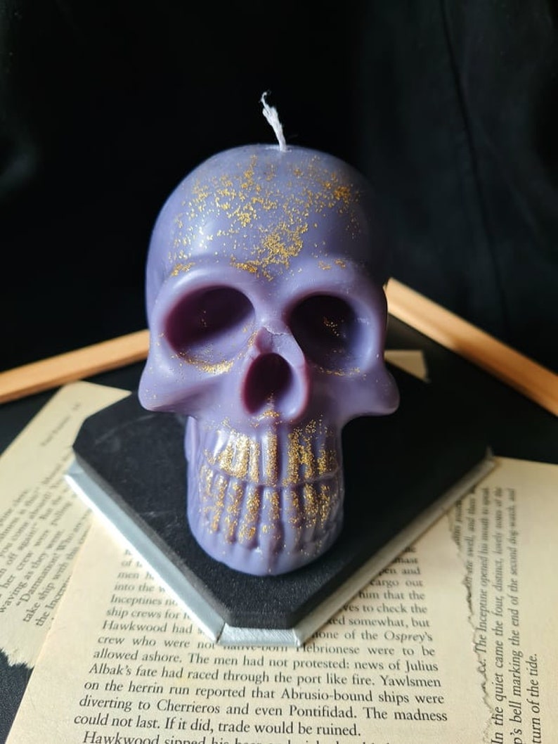 Human Skull Candles