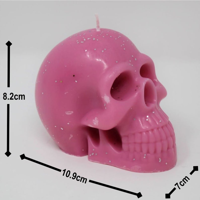 Human Skull Candles