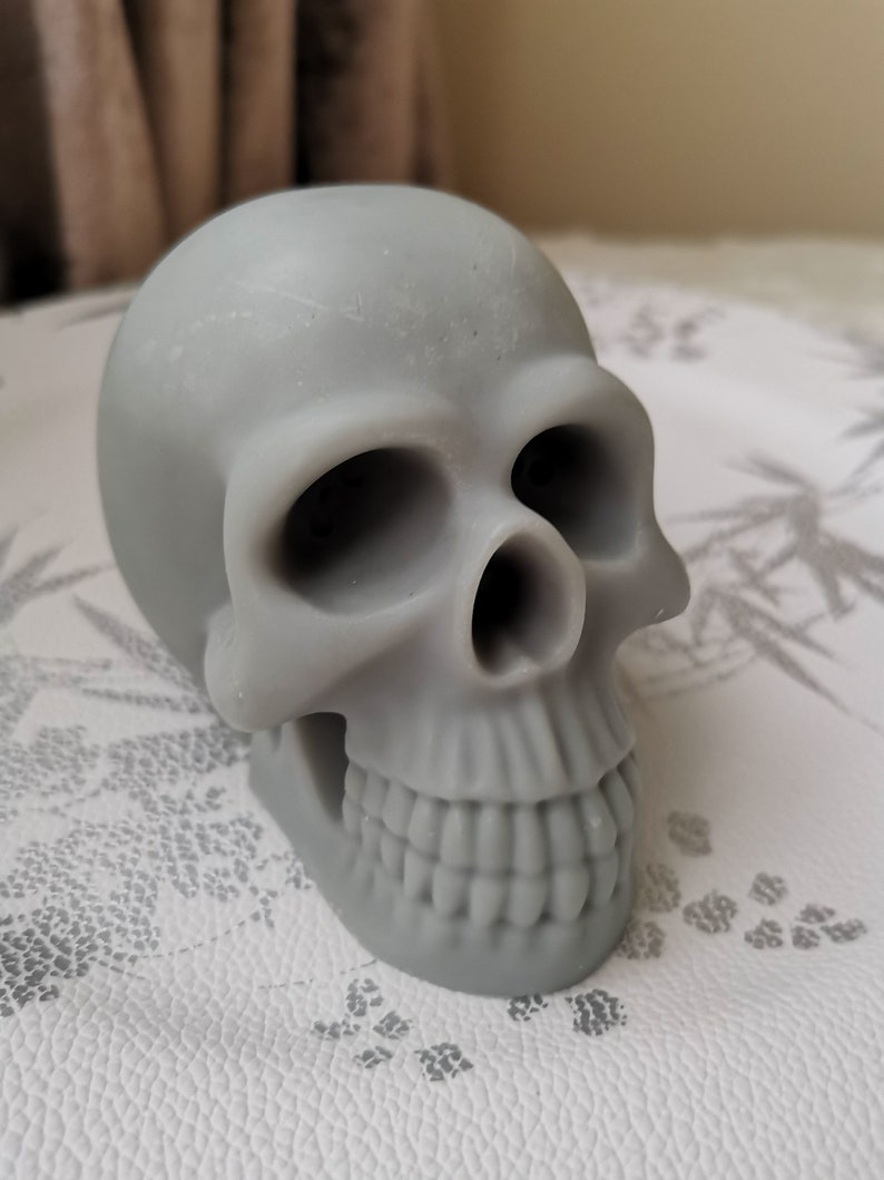 Human Skull Candles