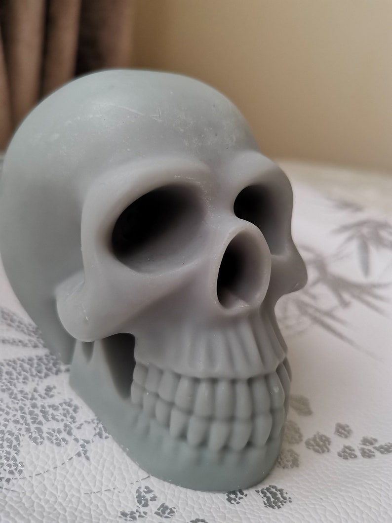 Human Skull Candles