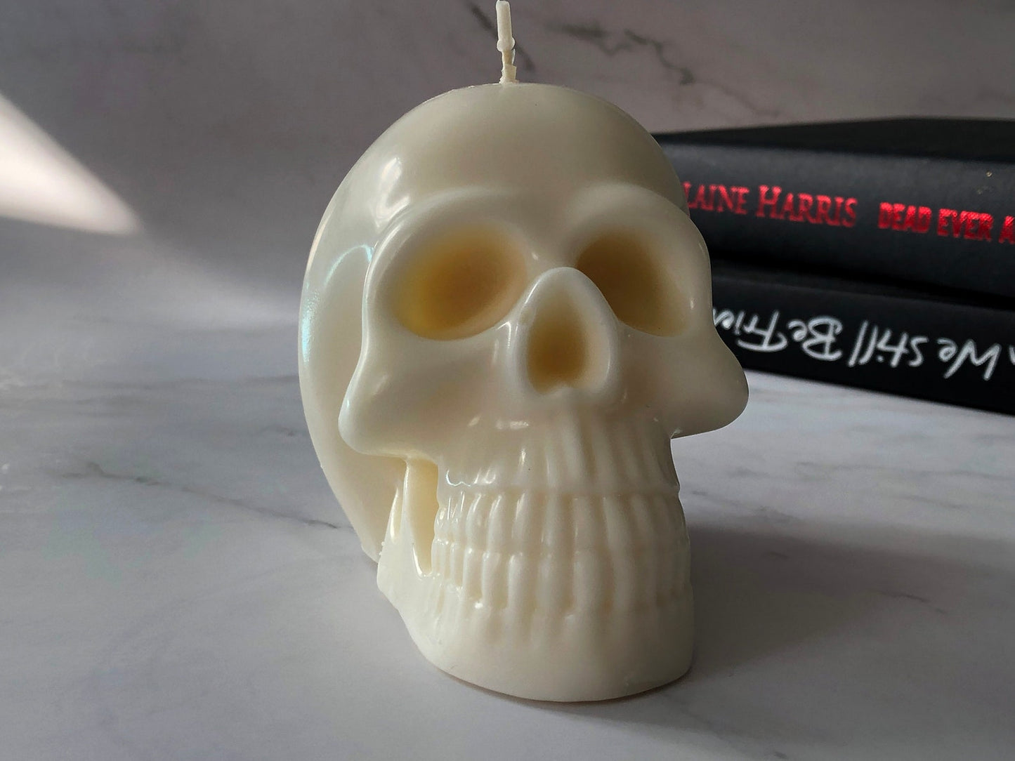 Human Skull Candles