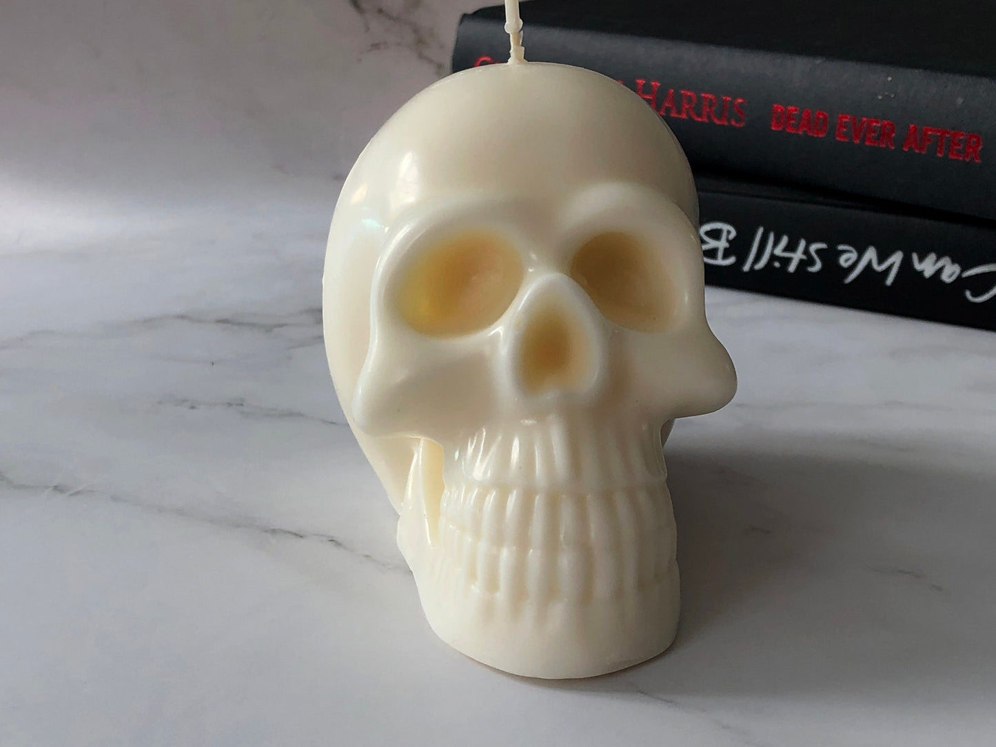 Human Skull Candles