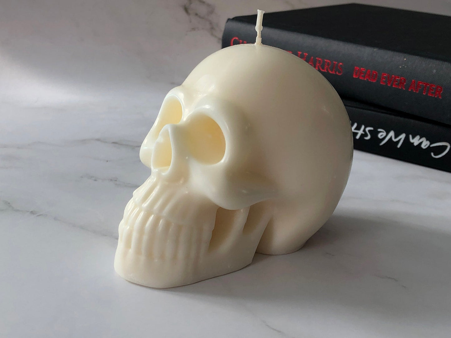 Human Skull Candles