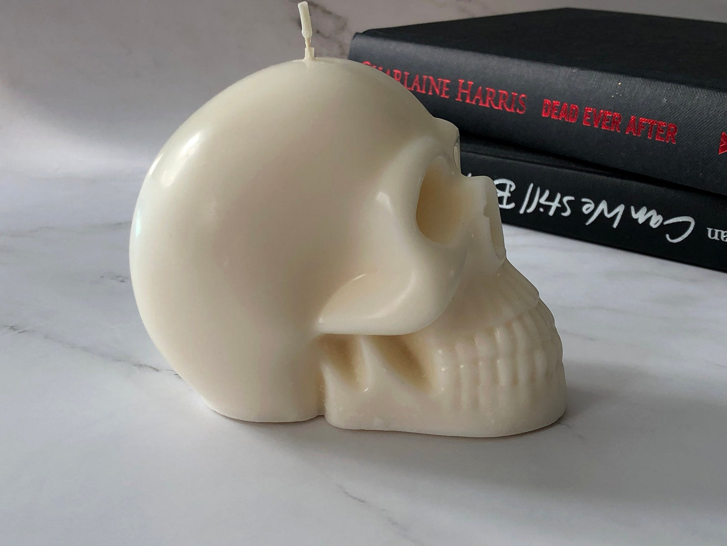 Human Skull Candles