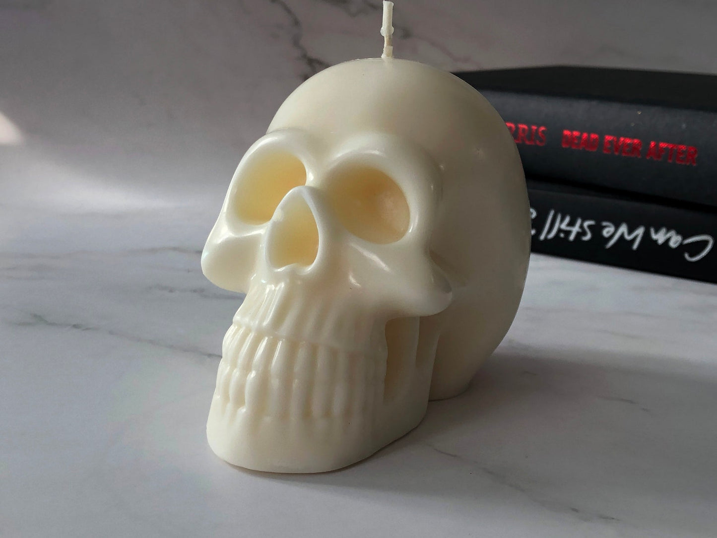 Human Skull Candles