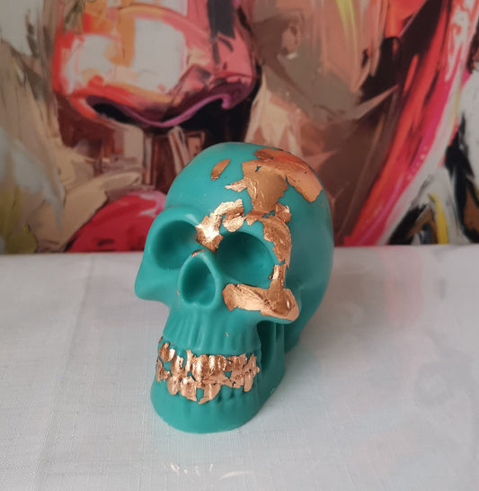 Human Skull Candles