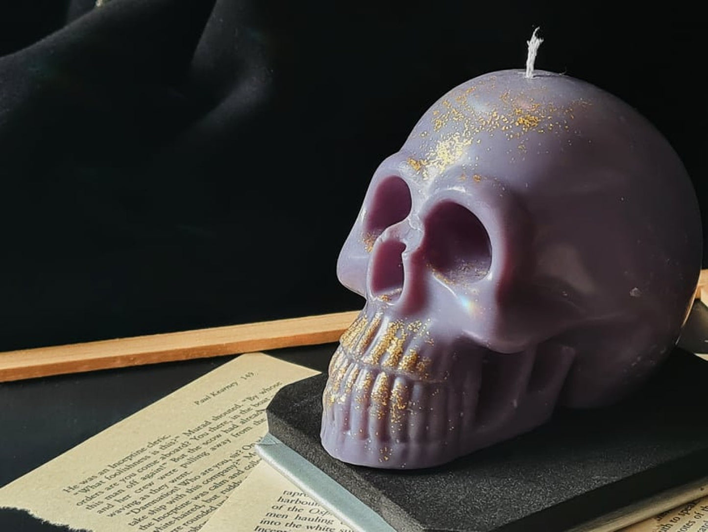 Human Skull Candles