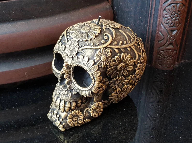 Human Skull Candles